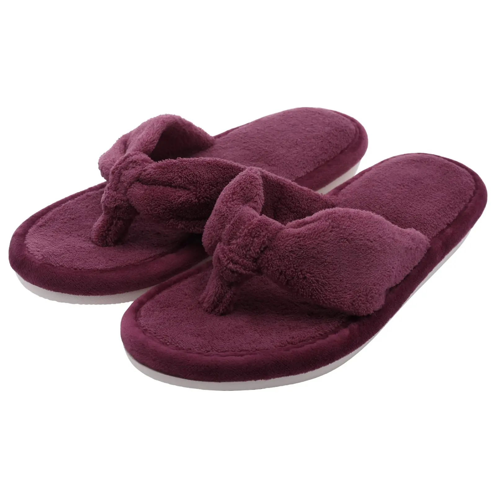 Comwarm Winter Fur Slippers Fluffy Women\'s Soft Plush Flats Slippers Women Home Sandals Indoor Casual Luxury Fuzzy Flip Flops