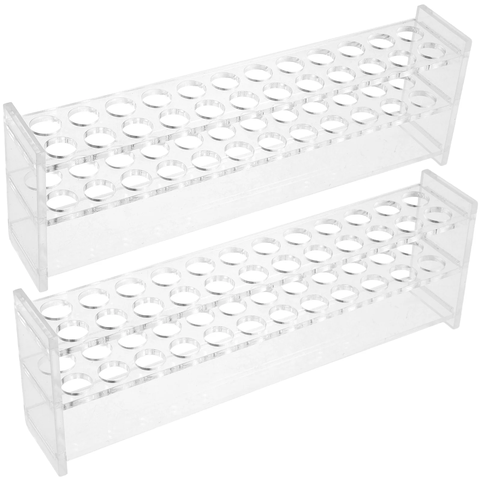 

Test Tube Rack Organizer Reusable Laboratory Dispensing Tools Holder Testing Plastic Tubes