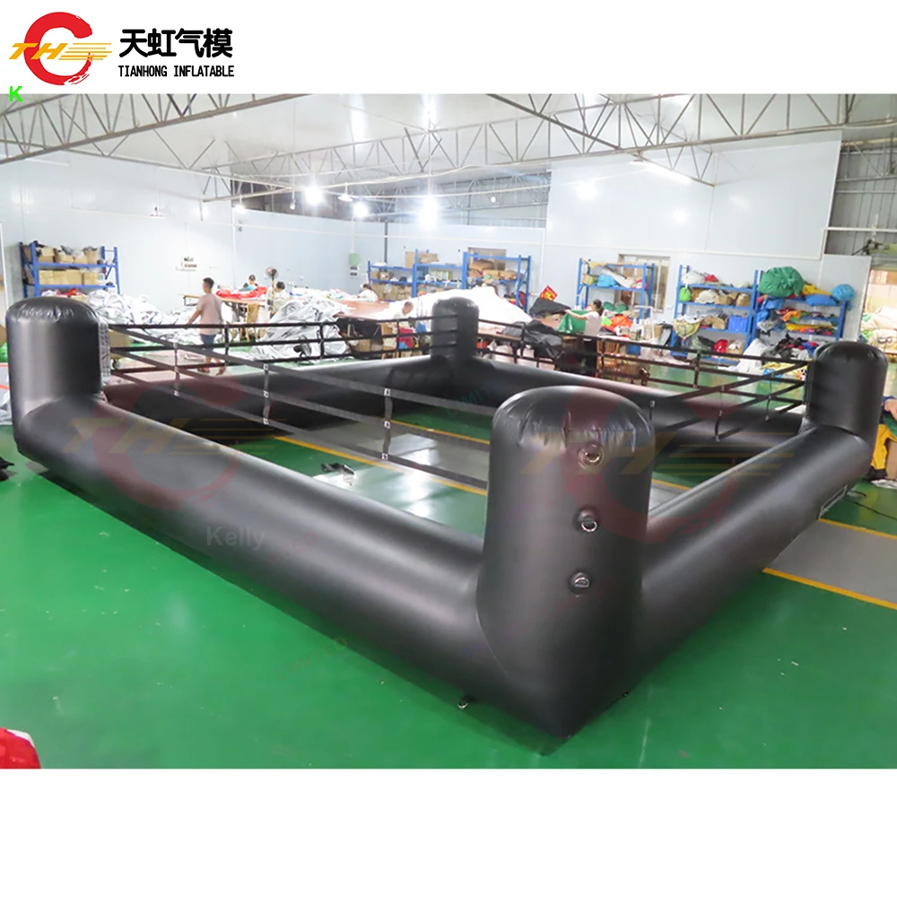 4m/5m/6m Outdoor-Aktivitäten Aufblasbarer Boxring Gladiator Sportspiel Karneval Spielzeug zum Verkauf