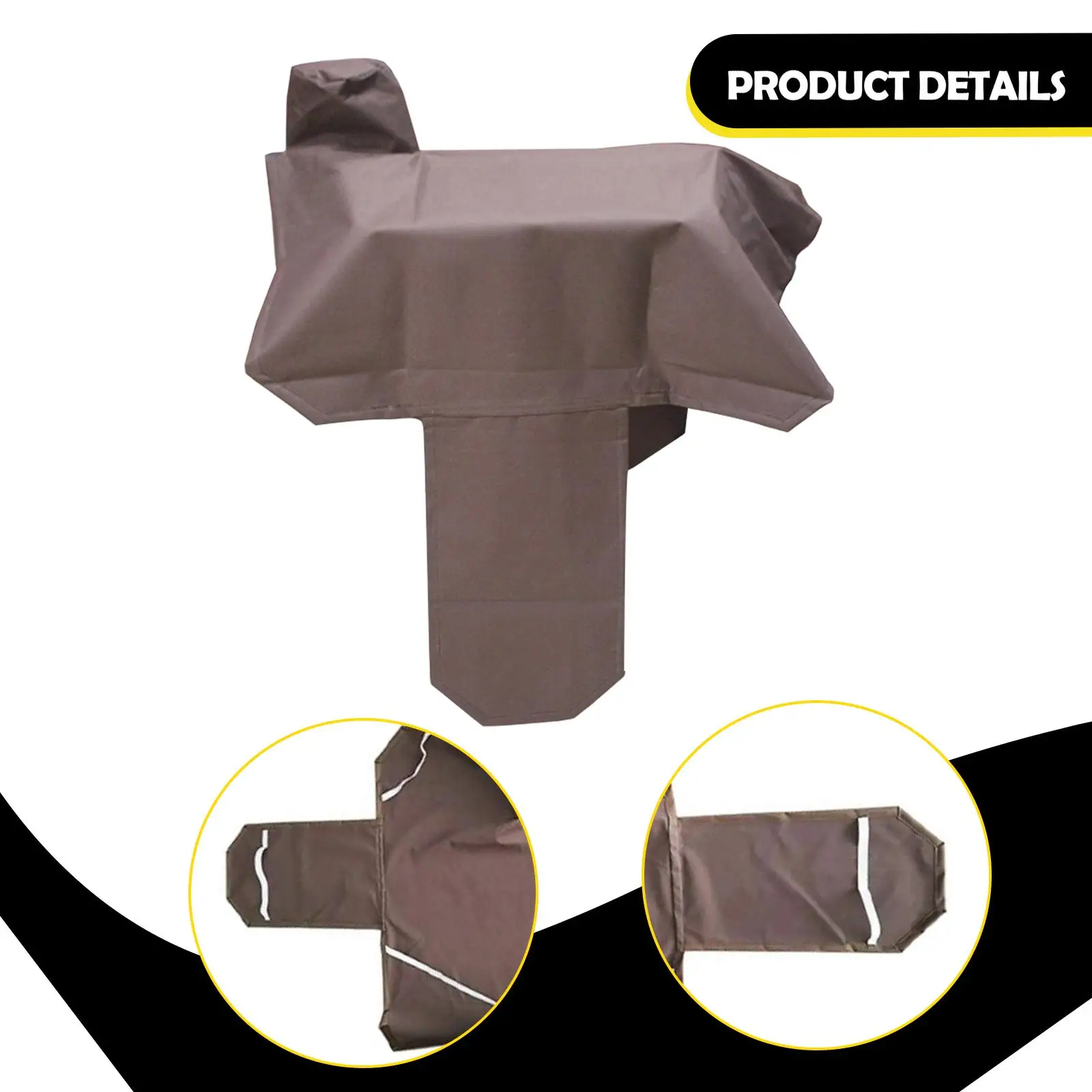 غطاء سرج غربي لحماية السرج خفيف الوزن وناعم ومقاوم للماء وقابل للغسل وغطاء حماية مقاوم للغبار #5