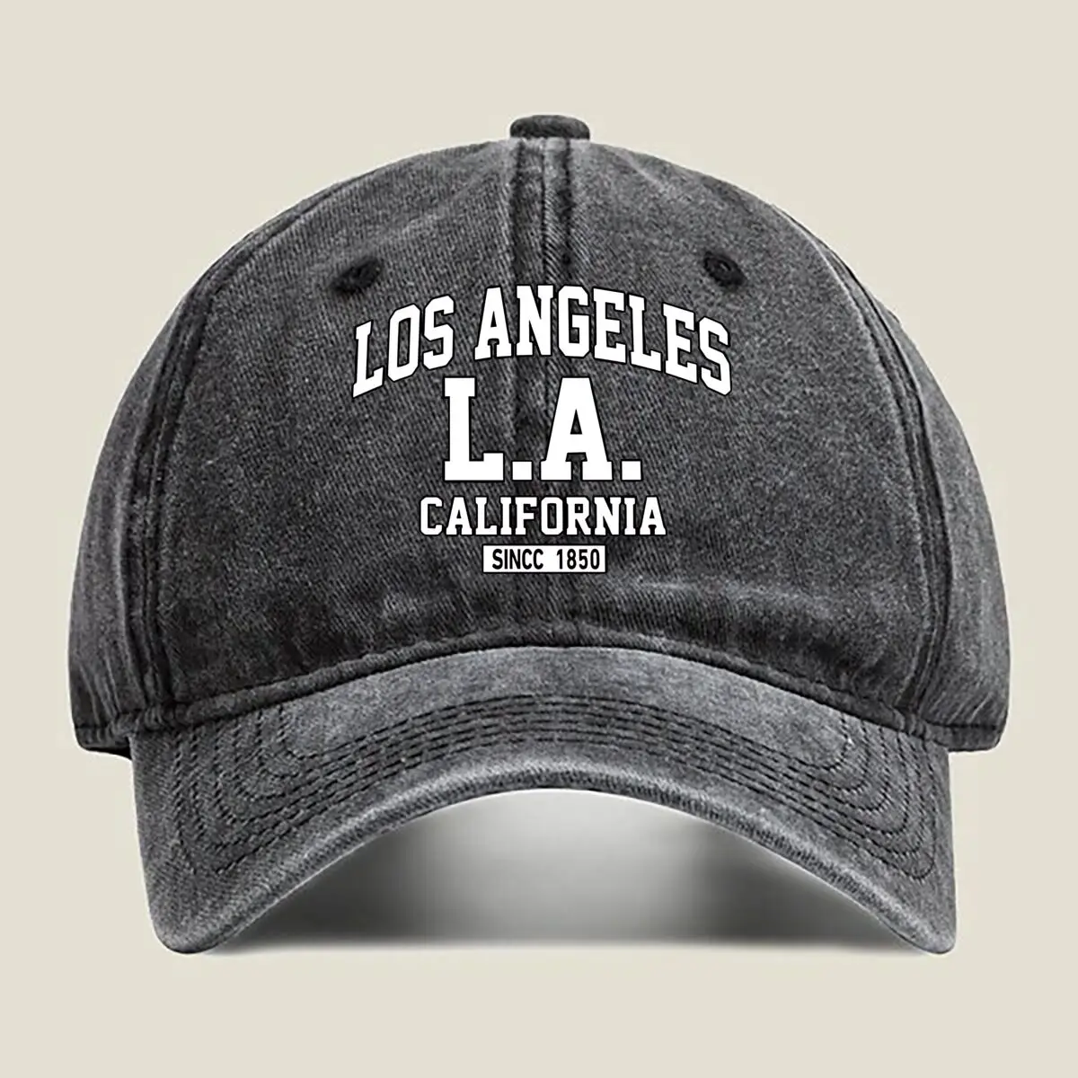 

LA California LA California city - pride art Washed Baseball Cap