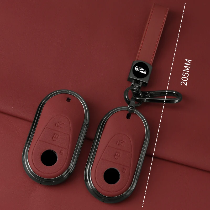 Car Key Case Fob For Mercedes Benz 2021 C S Class W223 W206 S350L S400L S450L S500L Car Key  Cover Bag
