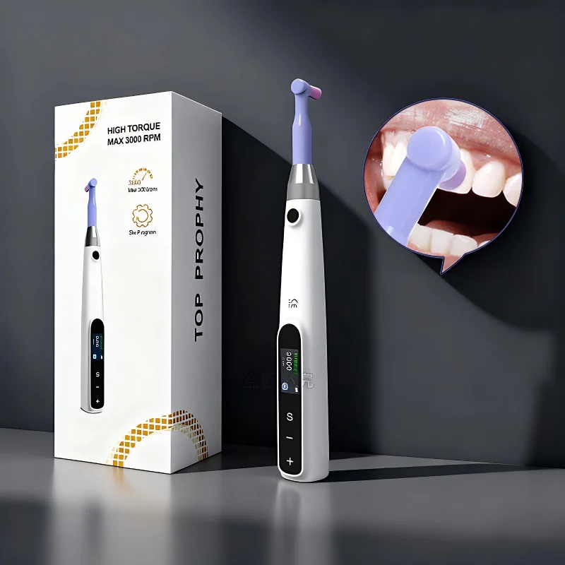 

Беспроводная аккумуляторная машина для полировки зубов 3000 об/мин — профессиональный высококачественный электродвигатель и профилактические углы для клинического применения