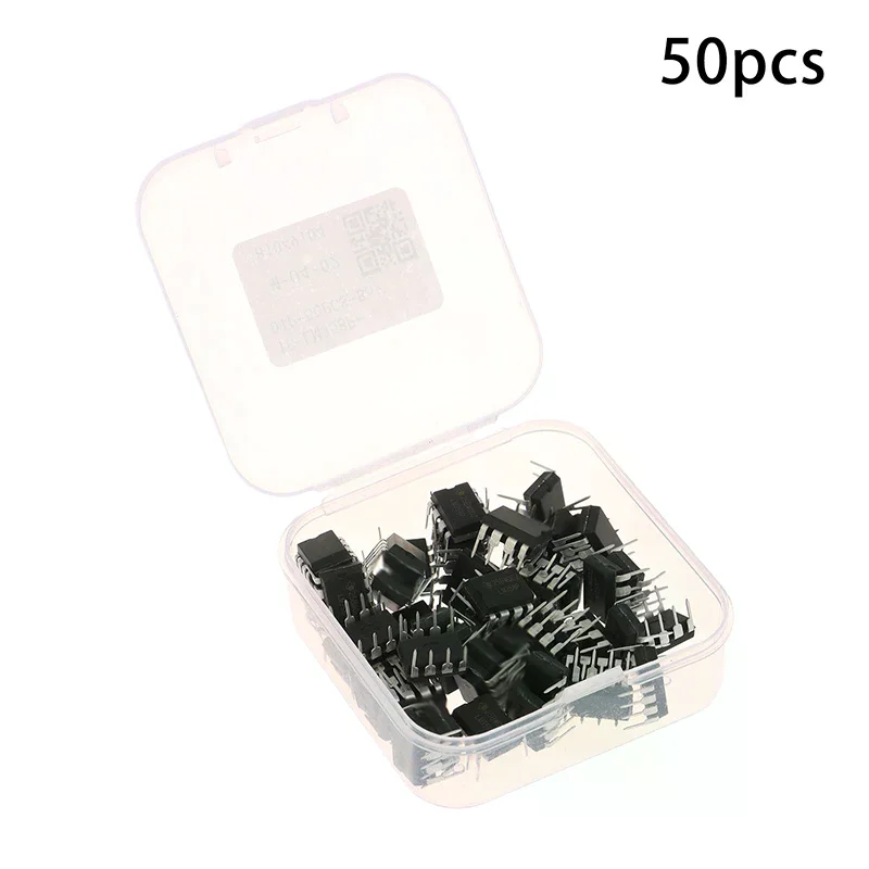 50Pcs/Box LM358P Dual Operational Amplifiers Directly Inserted DIP8 Integrated Circuits Electronic Kit LM358 LM393 NE555