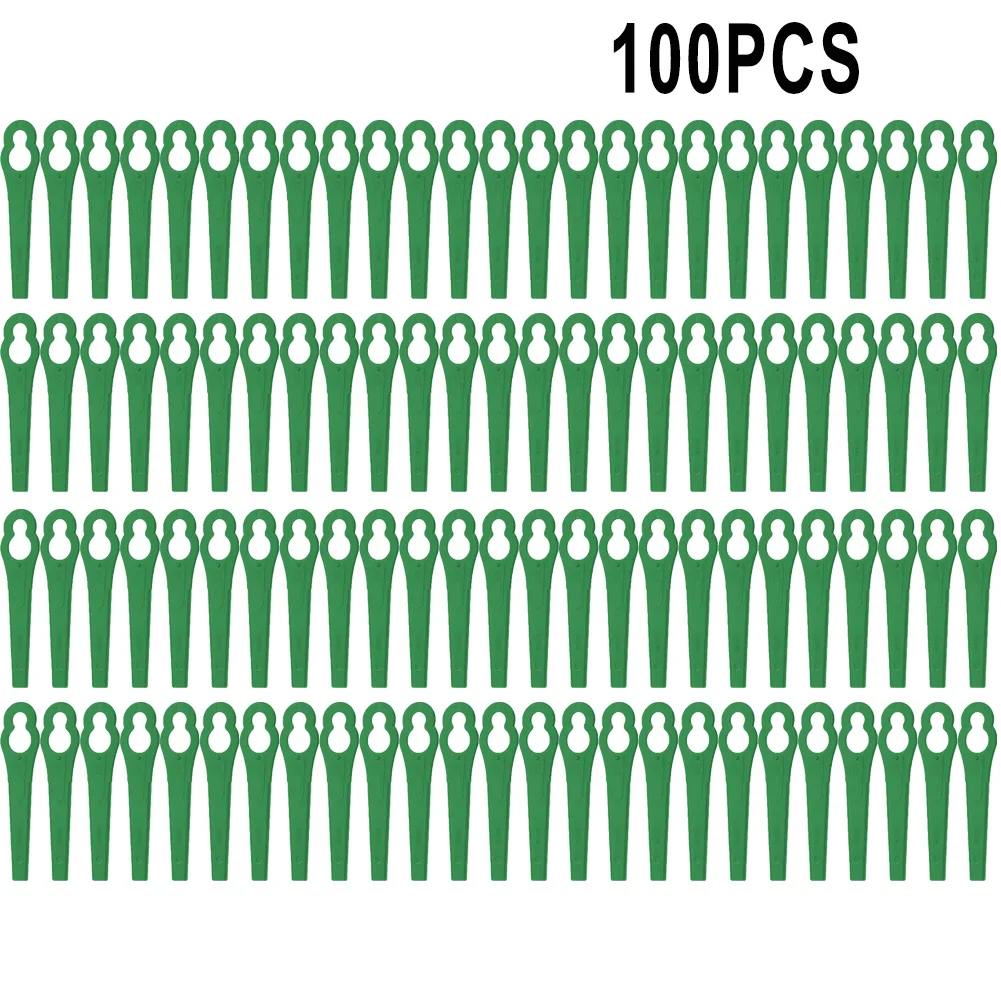 100pcs Plastic Cutter Blades For Florabest For LIDL For FRTA 20 A1 For Lidl For IAN 282232 Replacement Plastic Blades