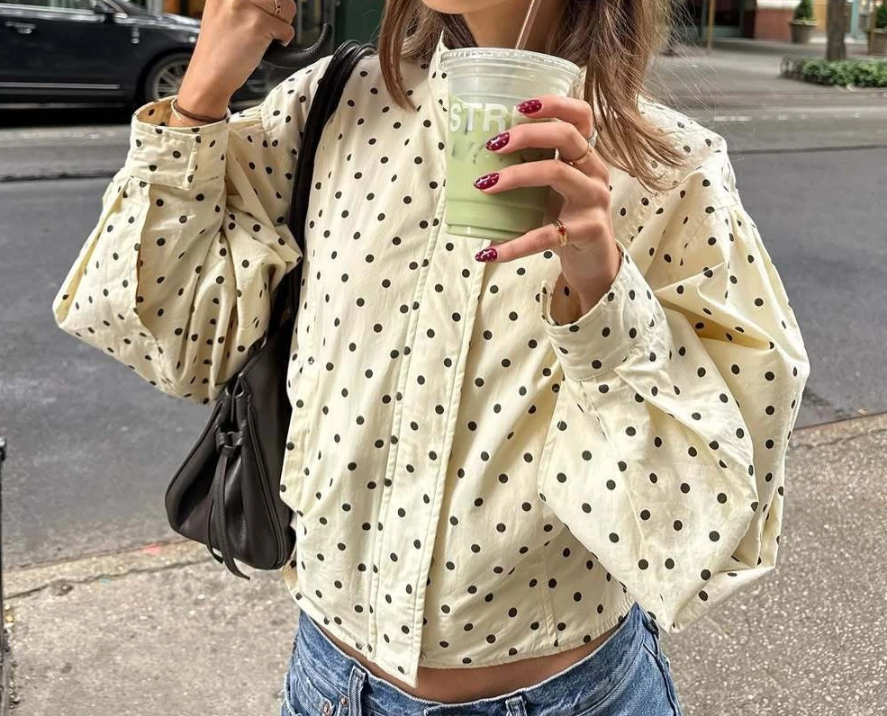 Но2025 New Slim Fit Loose Versatile Plaid Cardigan Coat