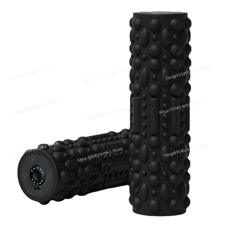 Electric Vibrating Foam Roller for Leg Recovery, Fitness and Yoga Muscle Massage & Deep Tissue Release
