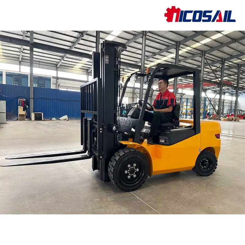 

New Hydraulic Forklift 1500kg - 3m Height Customized, Factory Price for Farm & Warehouse Work