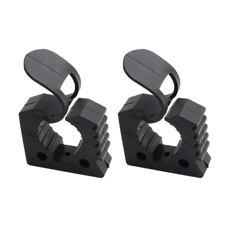 

New Flexible Rubber Clamps Versatile Rubber Mount Clamps for Various Tool Sizes