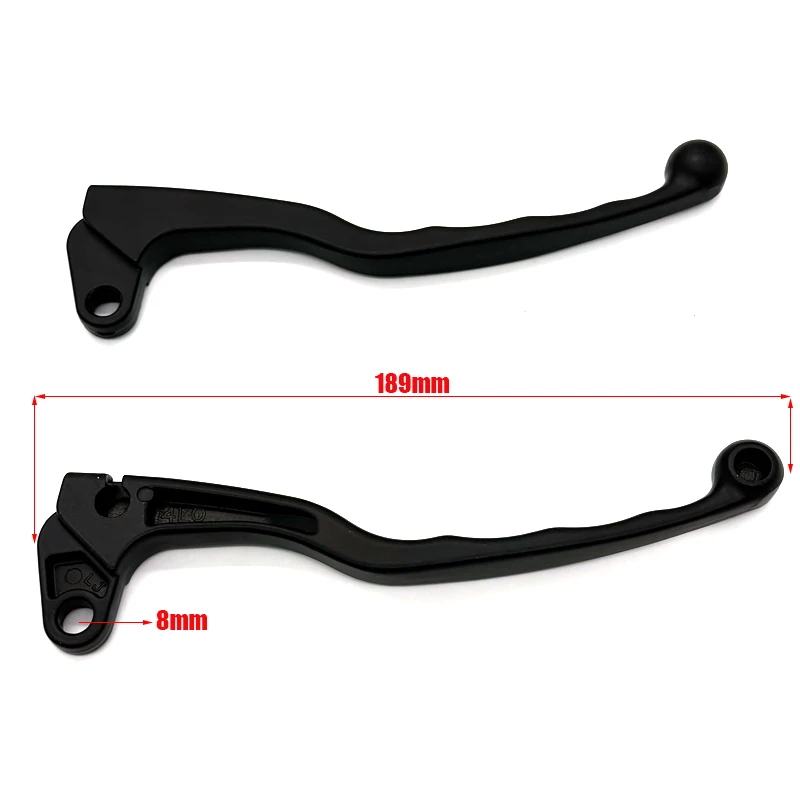 1 Pair Motorcycle Handle Clutch Brake Lever For Yamaha DT125 DT MX 100 125 175 360 400 RD 125 200 250 350 400 Lever