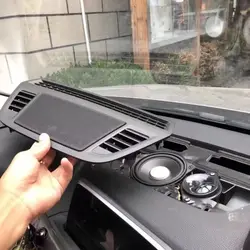 Car Center Speaker Cover Fit With Cover For BMW F48 X1 Series Center Dashboard Tweeter Audio Music Panel Mid Horn Accessories