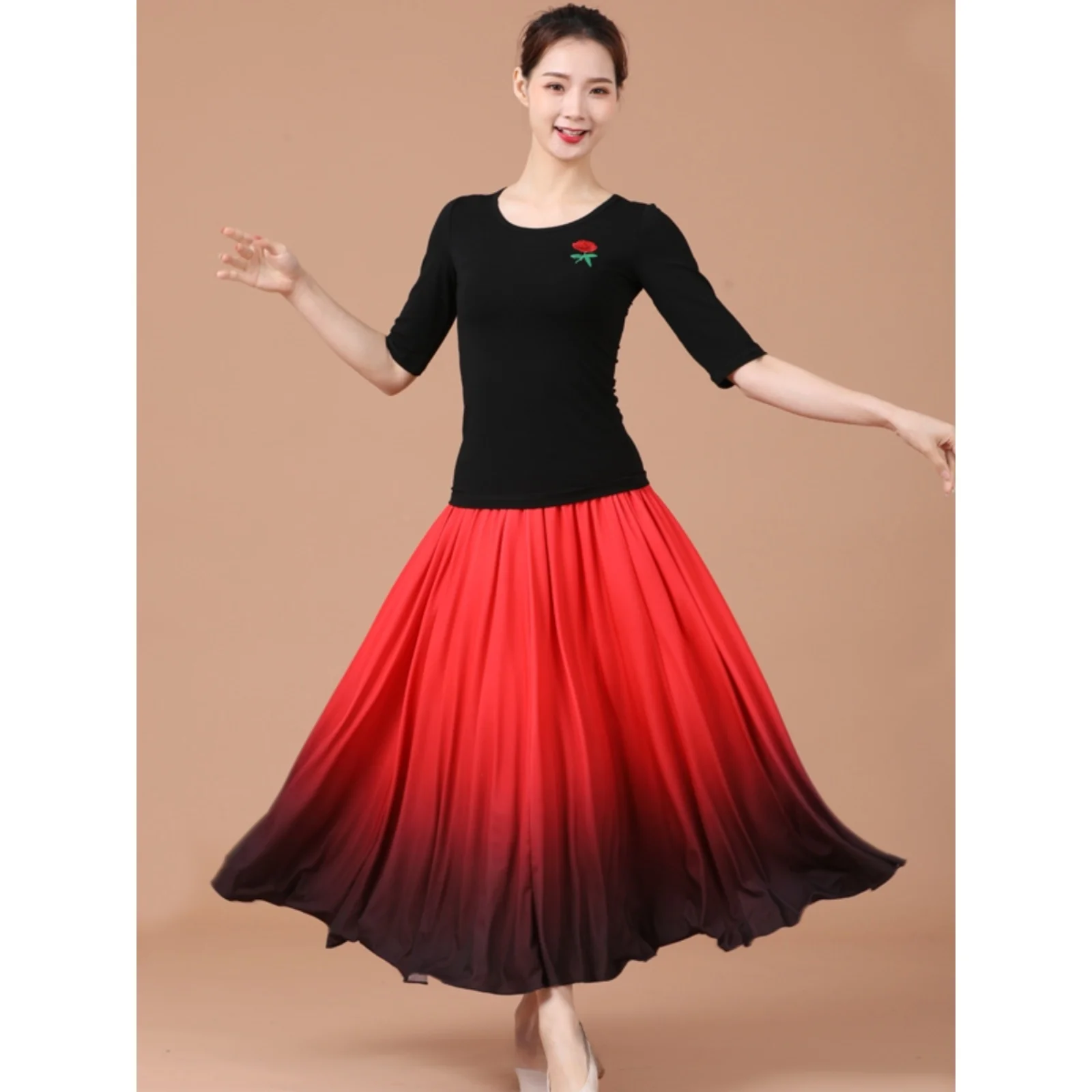 square-dance-ensemble-modal-long-skirt-suit-dancing-clothes-for-elderly-performances-two-piece-suit-regular-sleeve-length