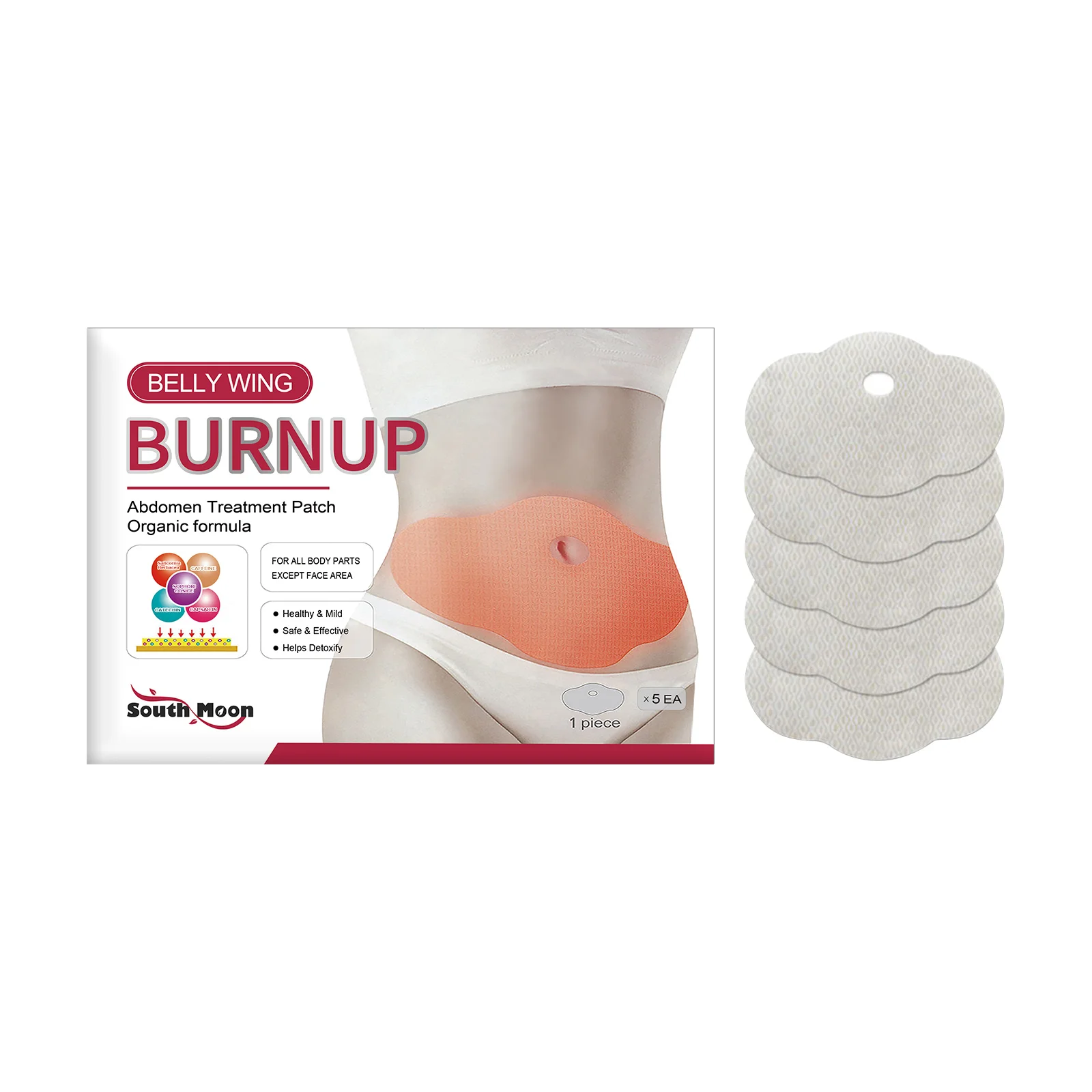 

South Moon Abdominal Tightening Patch Abdominal Slimming Laxative Shaping Fat Lazy Lazy Body Shaping Care Belly Button Patch