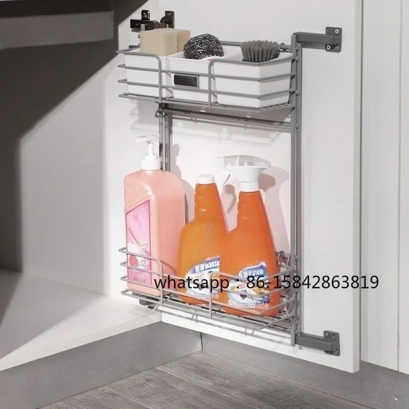 Cross-border sink rack, kitchen sewer storage rack, cabinet, door panel,