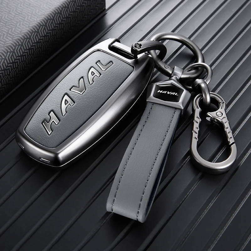 Car Key Protector For GWM Haval Jolion MAX Zinc Alloy Key Fob Case Full Cover Anti Scratch Anti Drop Car Accessories