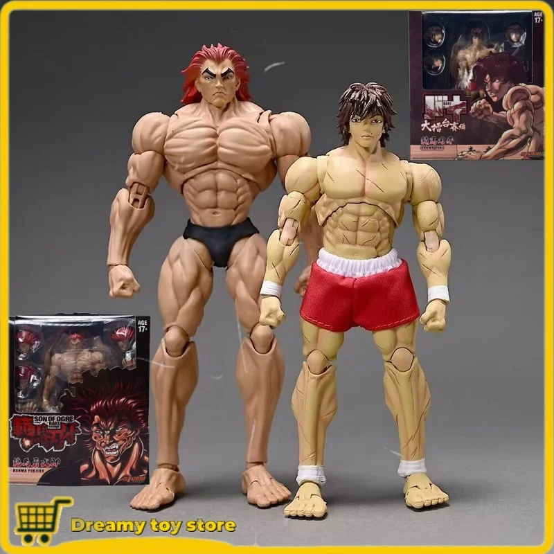 

Action Figure St Baki Hanma Son Of Ogre Hanma Yuujiro Pvc Model Toys Anime The Strongest Organisms Ko Yujiro Surprise Gift