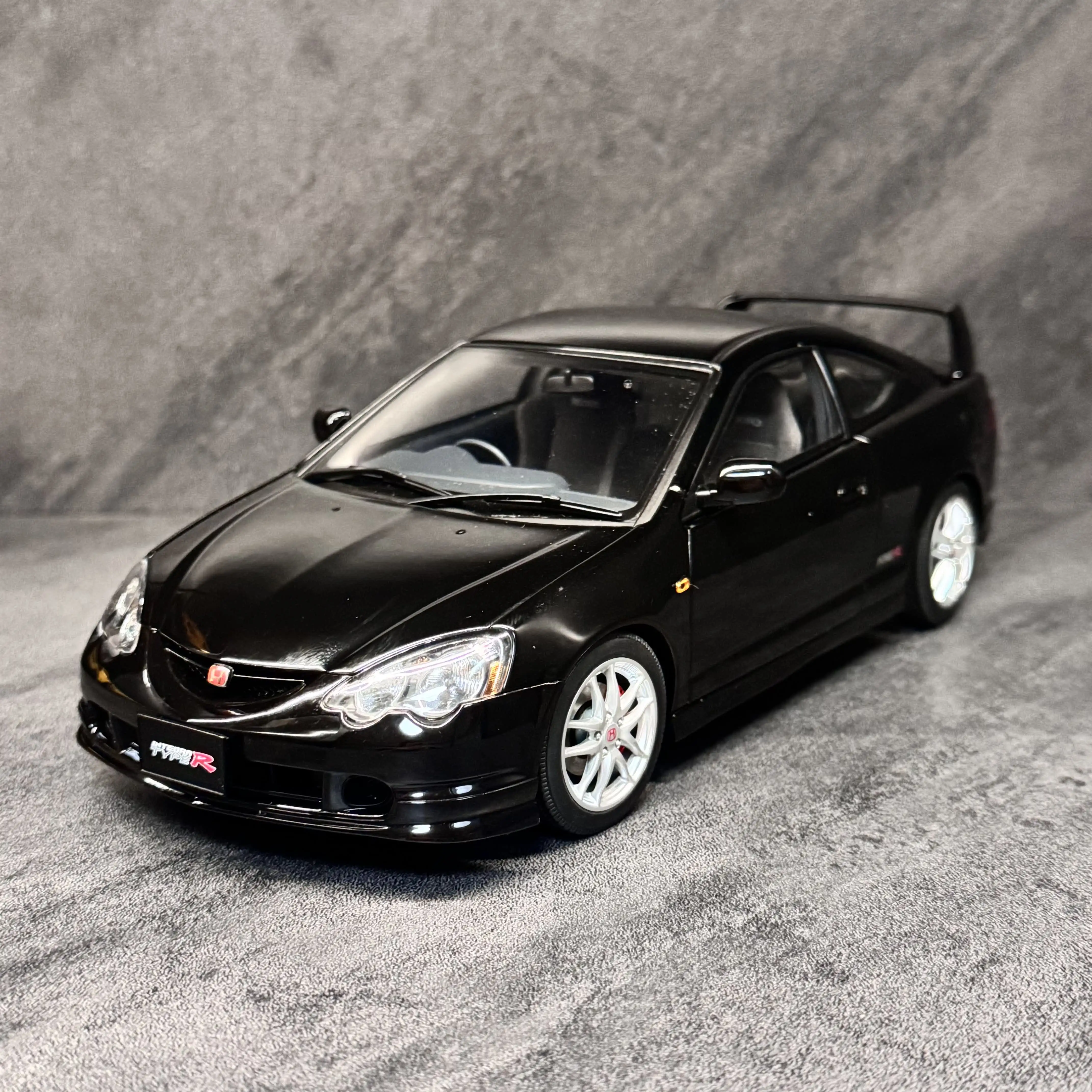 Autoart 1:18 Integra DC5 Type R Black JDM Simulation Limited Edition All Open Alloy Metal Static Car Model Toy Gift