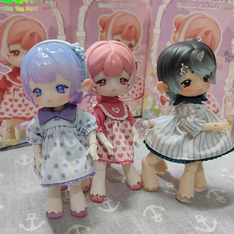 Figurki Anime grosze w kształcie spotkanie przy herbacie figurki Antu Centaur Obtisu11 lalka 1/12 BJD pokryte gumą modele na prezent marzeń