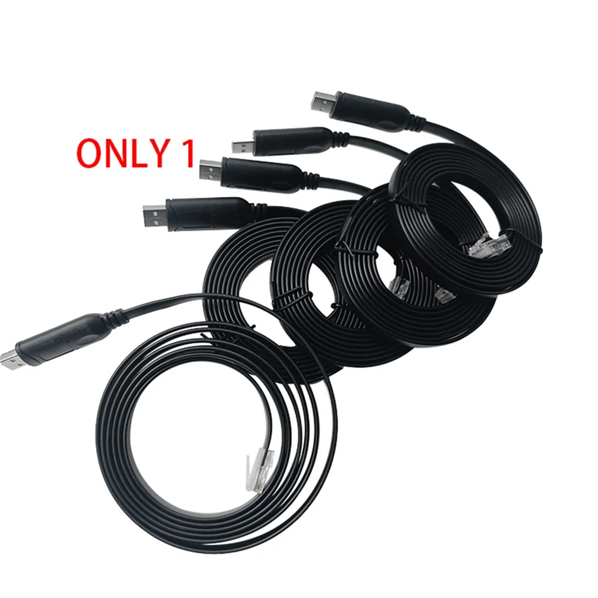 Conector JIKONG BMS USB a RJ45 para JK-PB1A16S10P JK-PB1A16S15P JK-PB2A16S15P JK-PB2A16S20P conexión de ordenador de 180cm