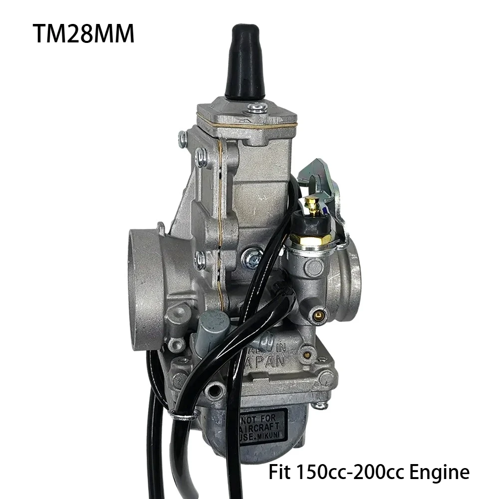 

TM28 Flat Slide Carburetor For Mikuni 28mm VM28 Honda CR125 CR125R Carburateur 150cc-200cc Carb VM28-418 Carburador 2-Stroke