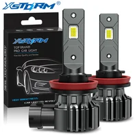 XSTORM H8 H11 bombilla LED 9005 HB3 9006 HB4 H27 880 881 faro antiniebla Canbus Mini 50W 20000LM CSP para coche blanco 12V lámpara automática