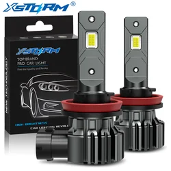 XSTORM H8 H11 LED żarówka 9005 HB3 9006 HB4 H27 880 881 reflektor przeciwmgielny Canbus Mini 50W 20000lm CSP do samochodu biały 12V lampa samochodowa