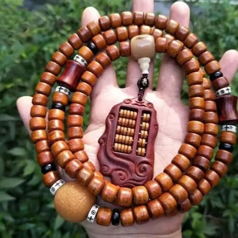 

Тибетский браслет из рога яка для мужчин, буддийские молитвенные четки, модный культурный аксессуар, Бод.