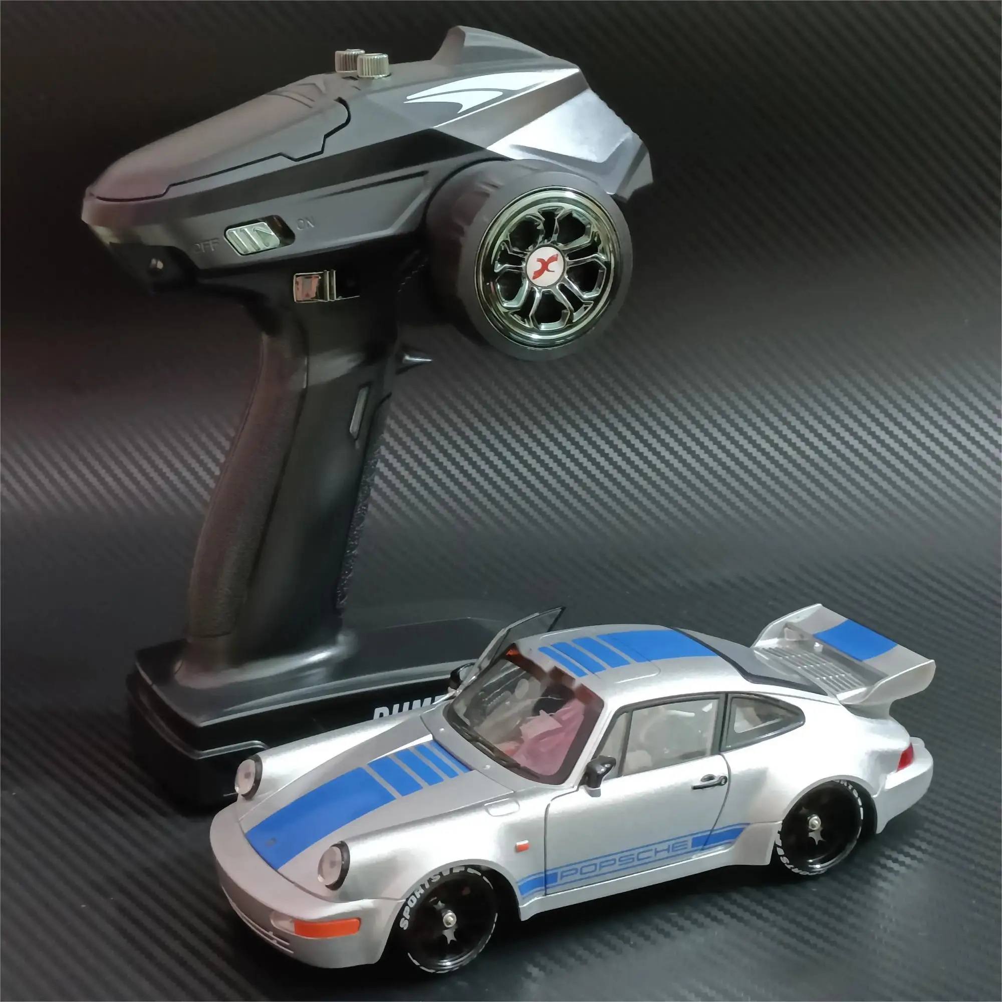FATJAY RC Drift MINI-Q8 Supra 1/24 4AWD with Metal Shell Remote Control Model RC Racing Car Drifting car mosquito car
