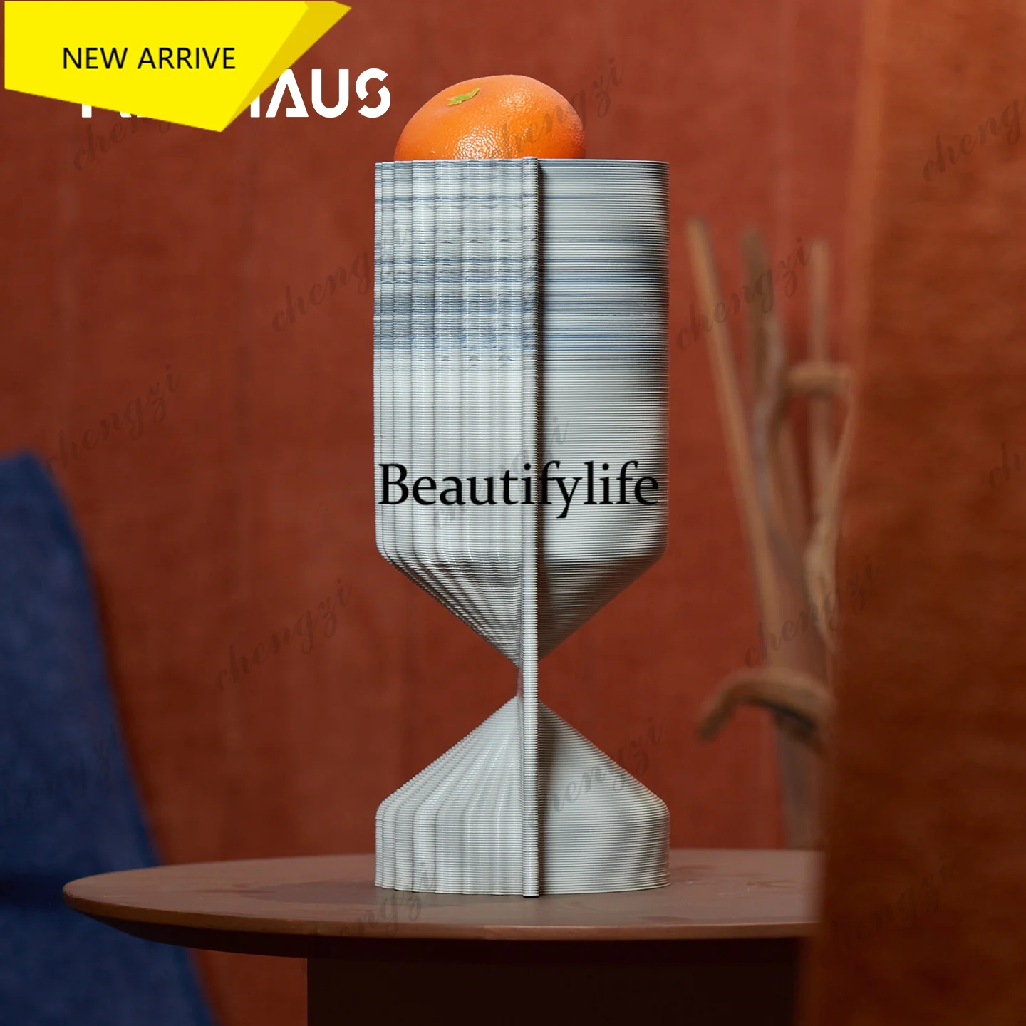 MM182 Integrated double-sided vase ornament design sense, rare color, environmentally friendly gift, can store water