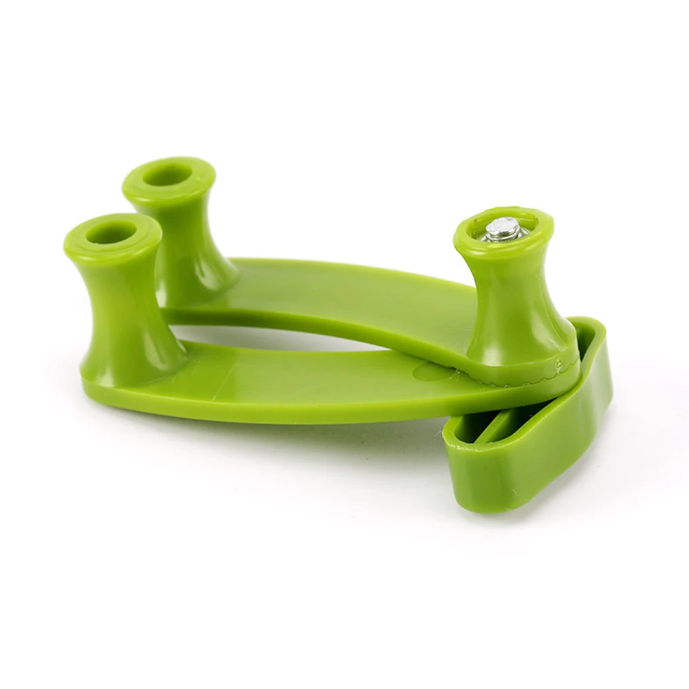 

5 pcs Branches Fixing Tool Plant Branch Benders Reusable Garden Training Clips Green Plastic Clamps for Fruit Trees Potted