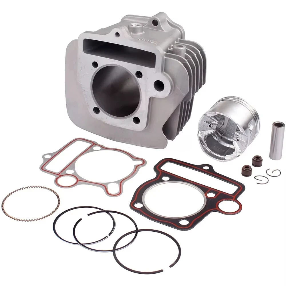 

YX140 Cylinder set 56mm Cylinder Piston Ring Gasket Kit for Bore YinXiang 140cc 1P56YMJ 1P56FMJ 1P56FMJ-5 Dirt Pit Bike