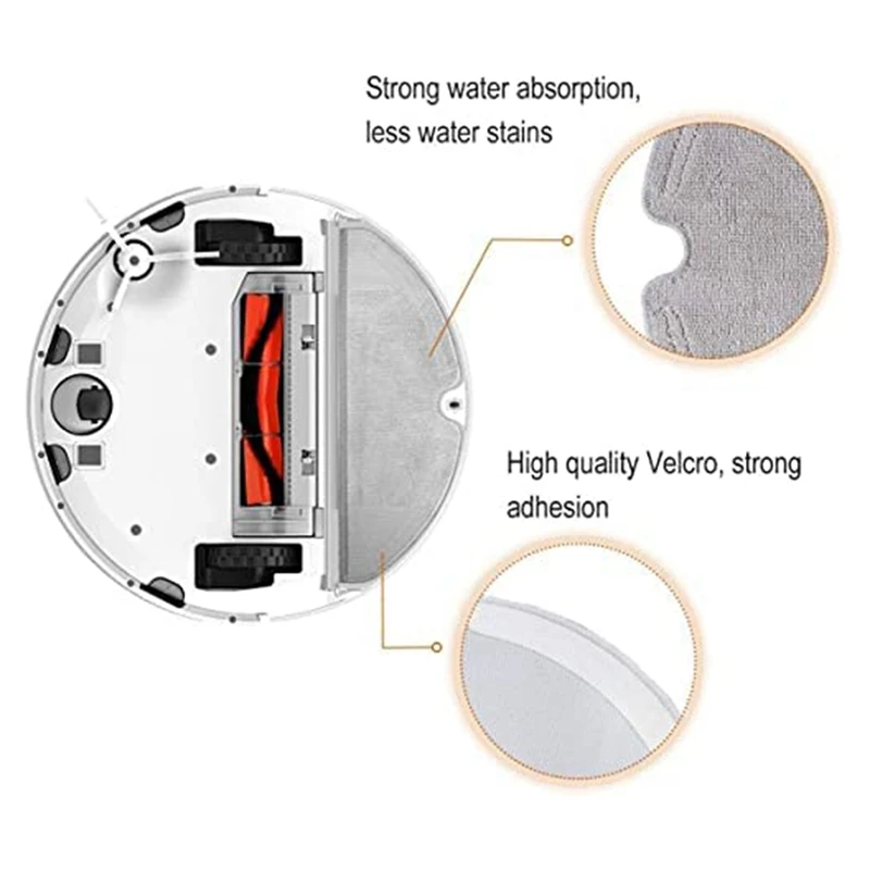 قطع غيار لروبوت شاومى روبوروك المكنسة الكهربائية ، إكسسوارات ، 18 ، S50 ، S55 ، S6 ، S5Max