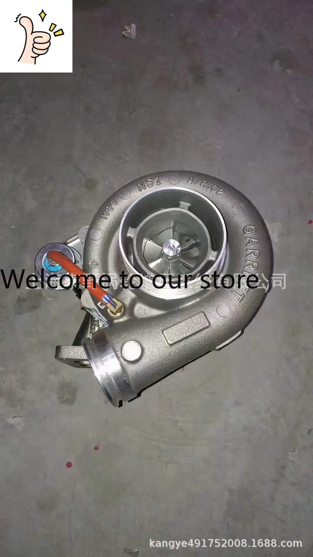 

Подходит для оригинального турбокомпрессора Doosan GARRETT 701139-0001 65.09100-7176 GT42
