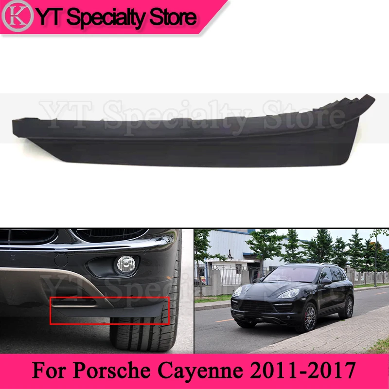 

Kamshing Front Bumper Spoiler Mudguards Lower Guard Board Plate For Porsche Cayenne 2011-2017