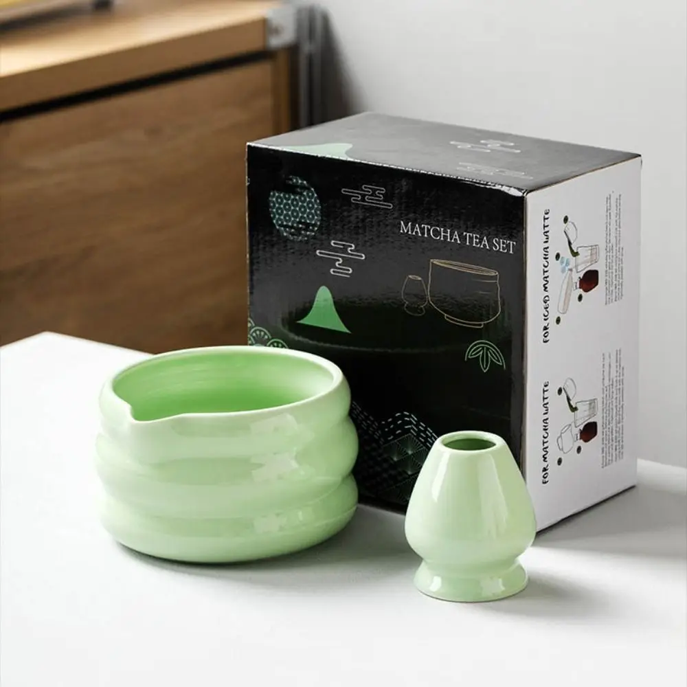 

Ceramic Matcha Tea Set Smooth Large Capacity Matcha Bowl Durable High Temperature Resistant Tea Ceremony Tool Teaware