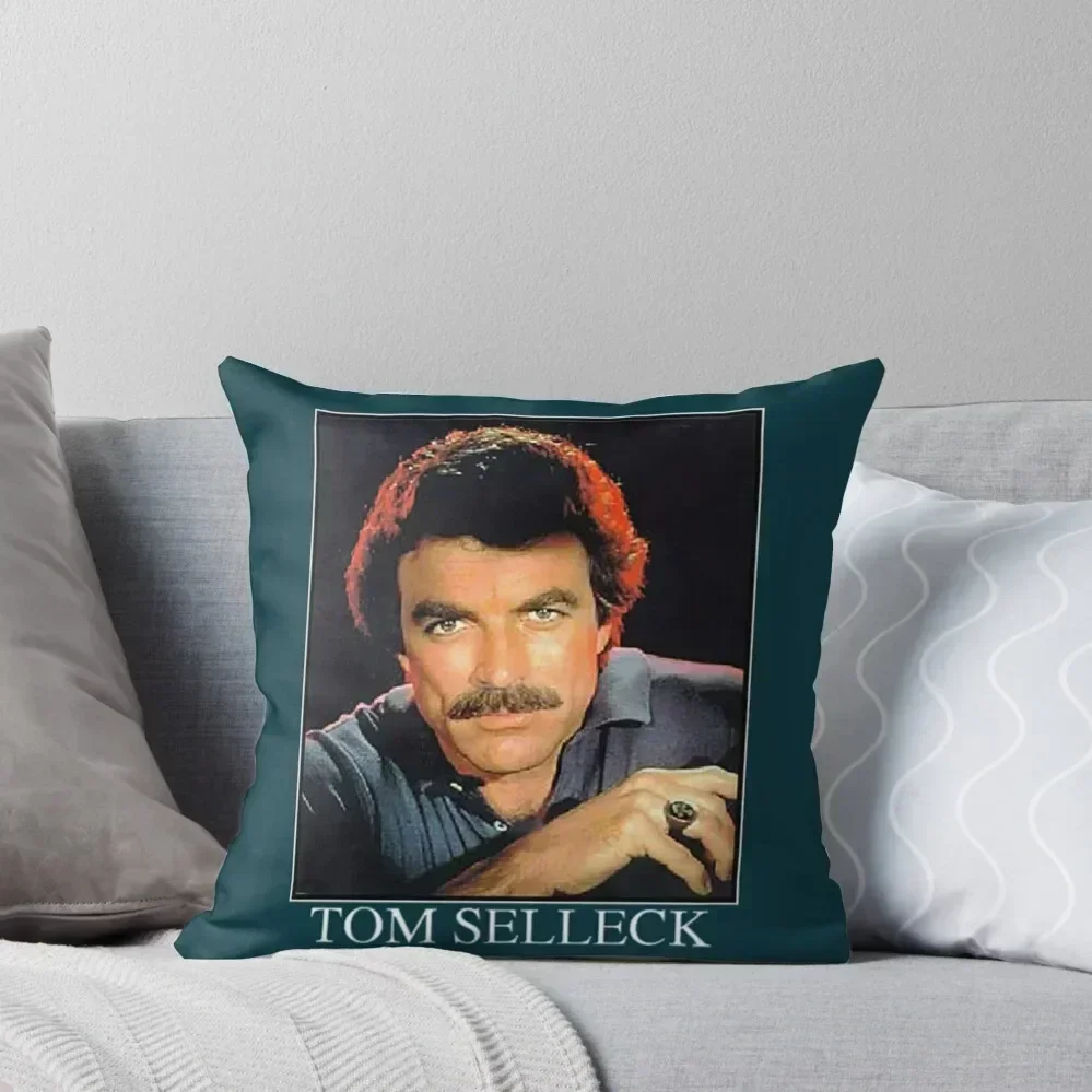 

tom selleck Throw Pillow Christmas Pillow Sitting Cushion Rectangular Cushion Cover pillow