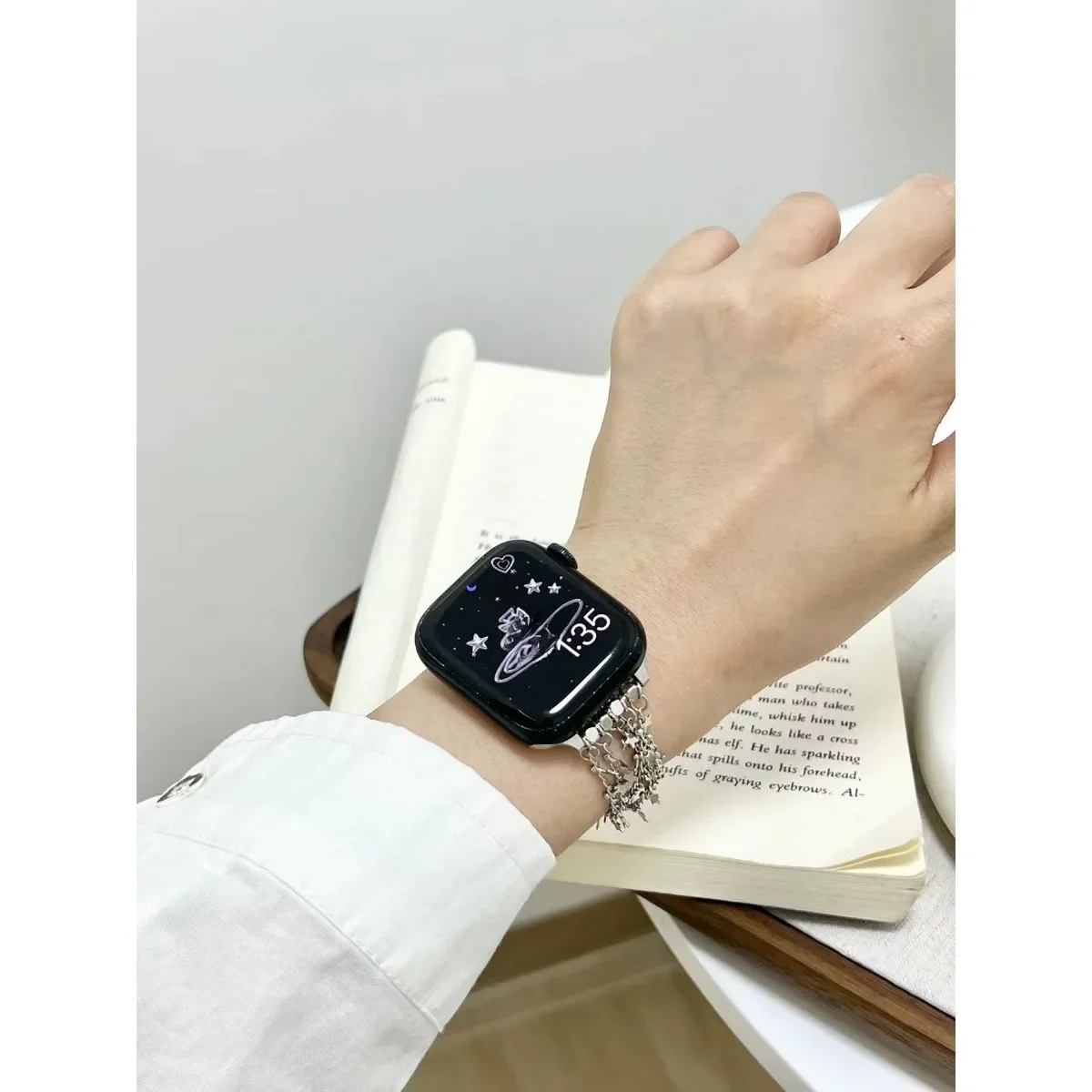 Cinturino per iWatch 42/44/45/46/49mm 38/40/41mm Cinturino per orologio in metallo alla moda per serie di orologi Ultra2 Serie 10/9/8/7/6/5/4/3/2/1_voghion.com