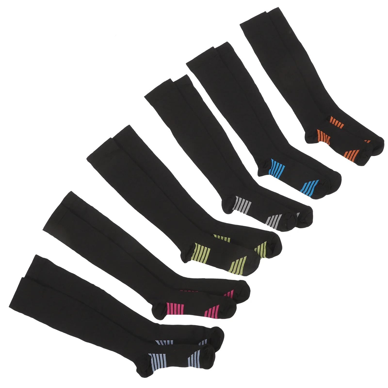 

6 Pairs Running Socks Sports Winter for Outdoor Warm Hockey Skate Fitness