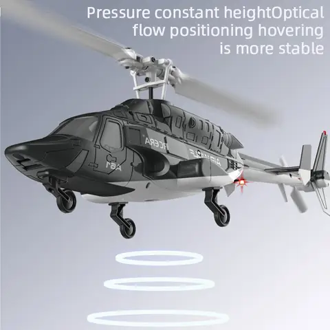 A61 RC Helicopter 2.4G 6-Aixs Gyroscope 4CH Altitude Hold Optical Flow Remote Control Helicopter Toys For Kid Adult