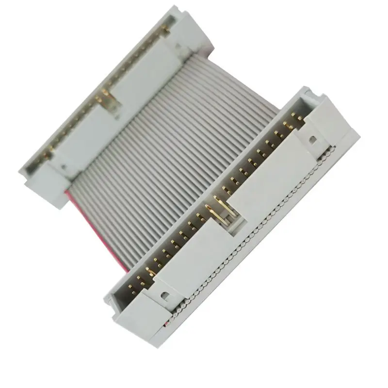 Crimping Type Simple Cow 40Pin Male To Male Flat Cable, 40Pin Puncture Type Connection Cable IDE Hard Drive Connection Cable