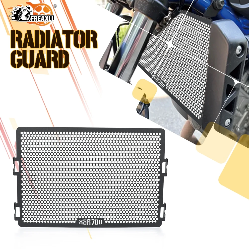 

2025 NEW For Yamaha XSR700 XSR 700 2016-2025 2024 2023 2022 2021 2020 CNC Radiator Grille Guard Protector Grill Protection Cover