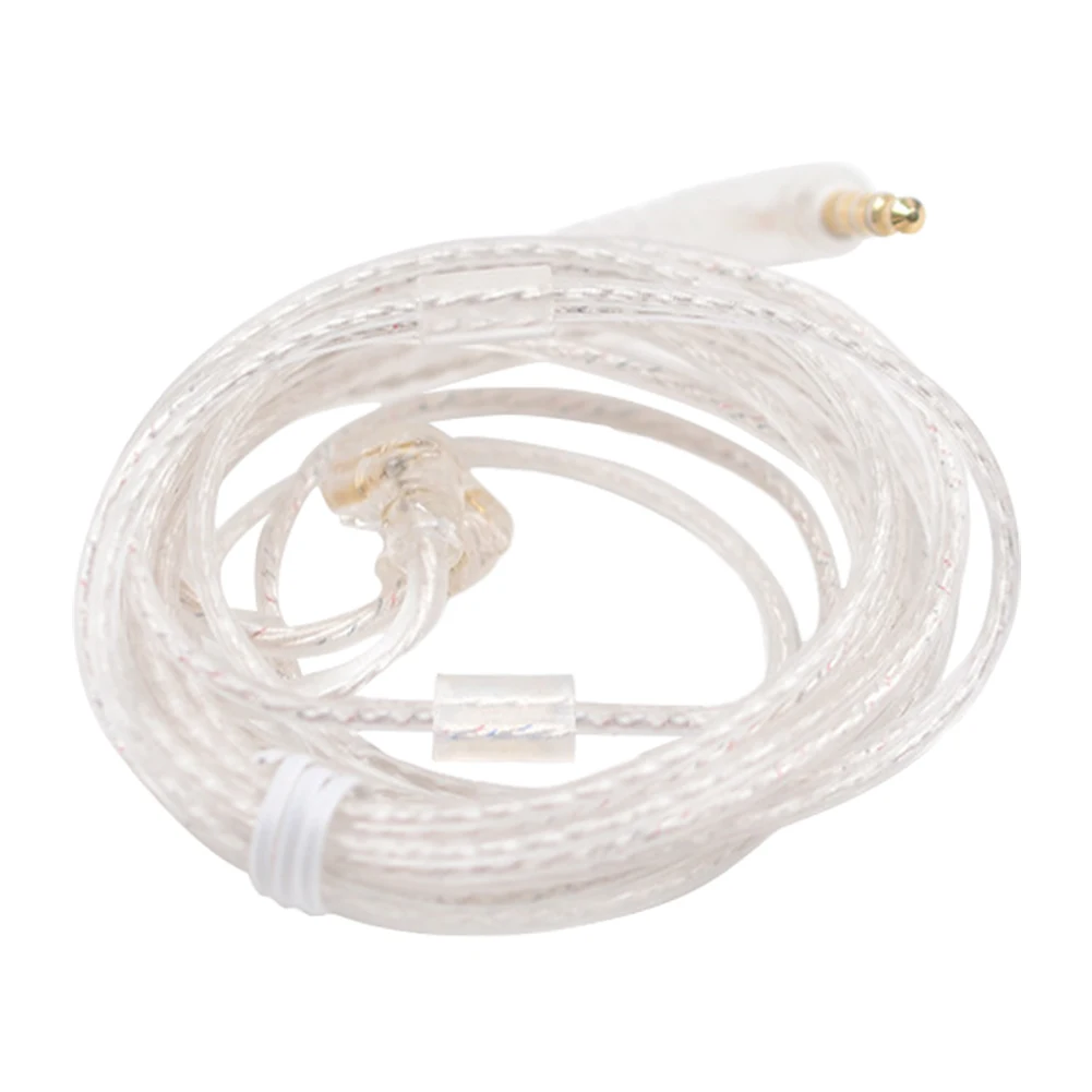 0.75 مللي متر 2 دبوس الفضة مطلي ترقية كابل مطلية بالذهب دبوس 3.5 مللي متر سماعة الحبل ل KZ ZAX/ASF/ASX/DQ6/AST/ZAS/EDX PRO/ZEX/ZEX PRO