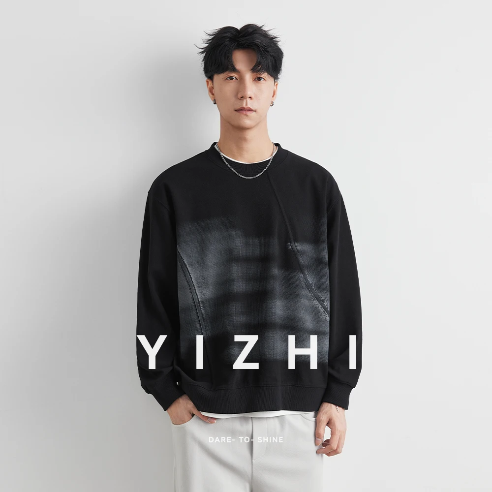 Loose Long Sleeve Round Neck Sweatshirt for Men Casual Spring New Koren Student Fashion Brand Men's Sweatshirt Versatile