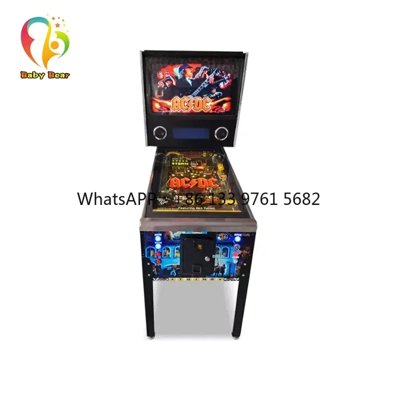 WSQ Baby Bear Factory Virtual Pinball Machine 4k 49 Inch Screen Virtual Pinball Machine With Full Feedback Digital
