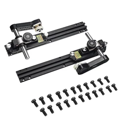 HONGDUI Clear Cut TS Stock Guide Aluminum Alloy Woodworking Assembly Clear-Cut Precision Stock Guides For Table Saws