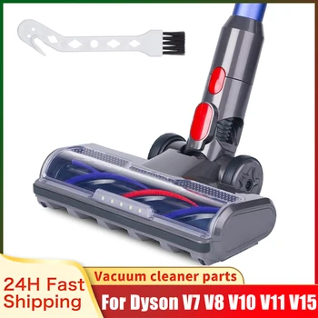 Bürsten kopf Ersatzteil für Dyson v7 v8 v10 v11 v15 Staubsauger Boden düse mit Front leuchten für Hartböden und Teppich