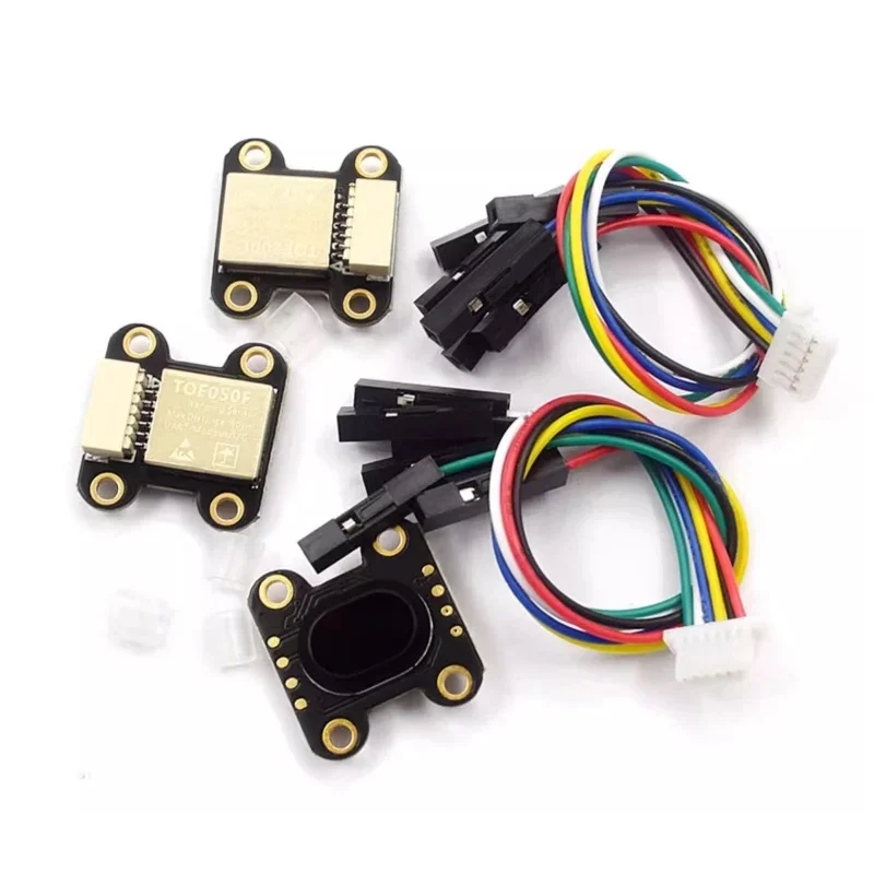 VL6180 VL53L0 VL53L1 Time-of-Flight (ToF) Laser Ranging Built-in MCU Algorithm TOF050F TOF200F TOF400F 50CM/2M/4M MODBUS/IIC I2C