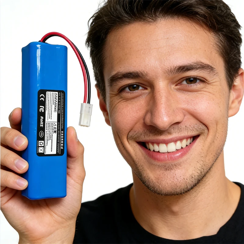 

Battery INR18650 M26-4S2P New High Capacity 5200mAh For ROEMO SYB2 Robot Vacuum Cleaner Rechargeable Li-ion 2026 new model