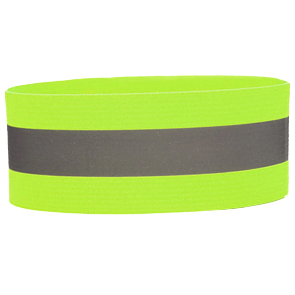 Reflective Armband Adjustable Reflective Tape Straps High Visibility Safety Reflective Straps for Night Walking Cycling Running