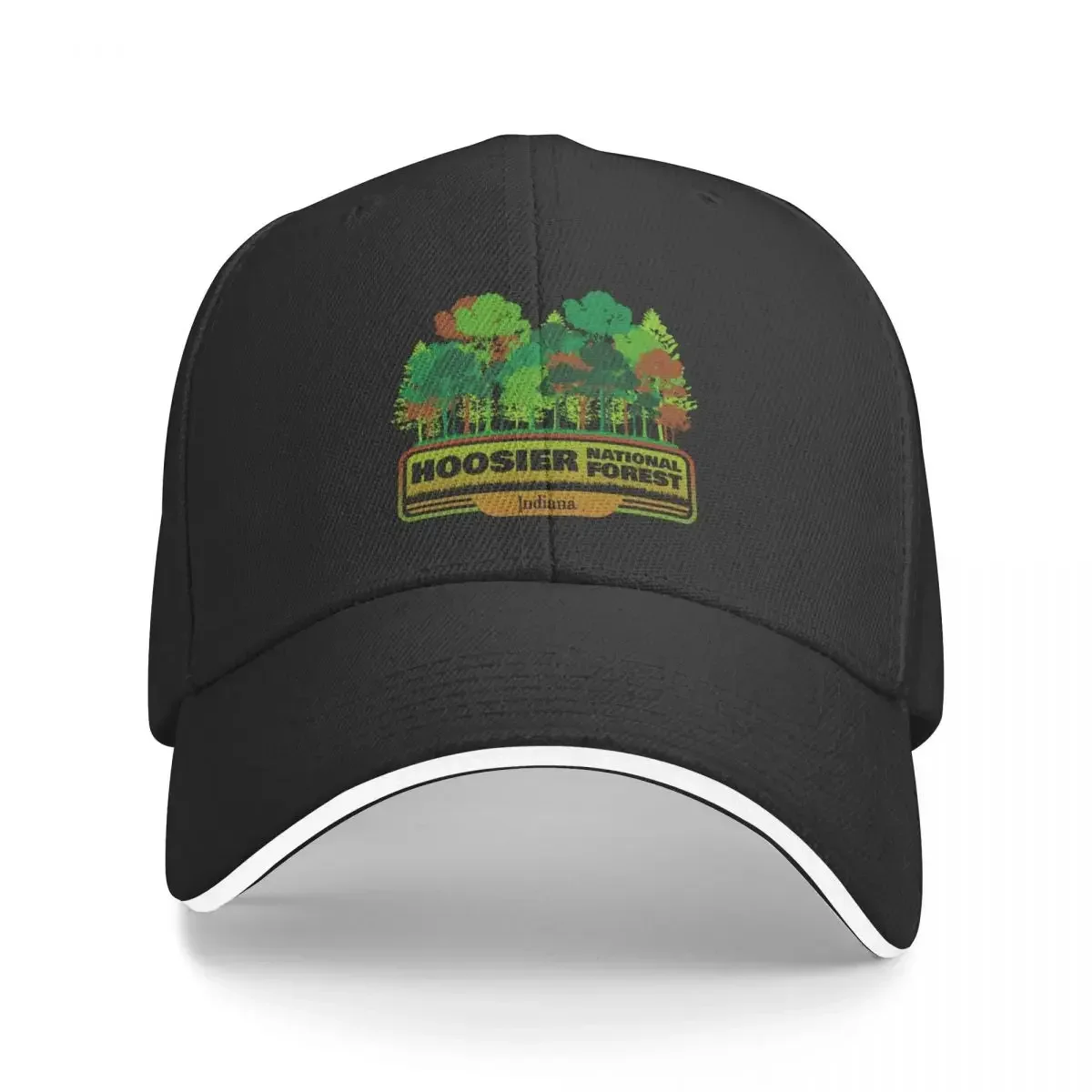 Hoosier National Forest, Indiana, Landscape Trees Baseball Cap tea Hat Beach Outing Christmas Hat Sunscreen Ladies Men's